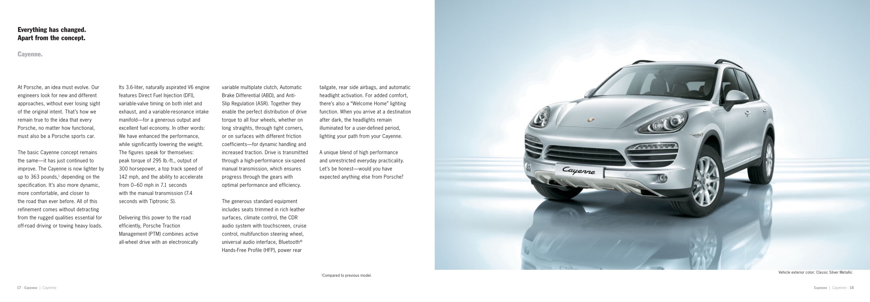 2013 Porsche Cayenne Brochure Page 4